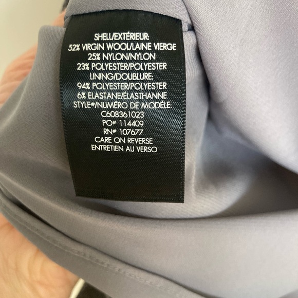 Alice + Olivia Houndstooth Jacquard Pleated Mini Skirt WITH pockets - Picture 4 of 9